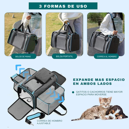 Erweiterbare Transportbox für Katzen PetNest